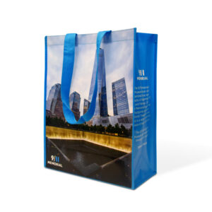 911 memorial new york city bag reusable laminated pp non woven shopper
