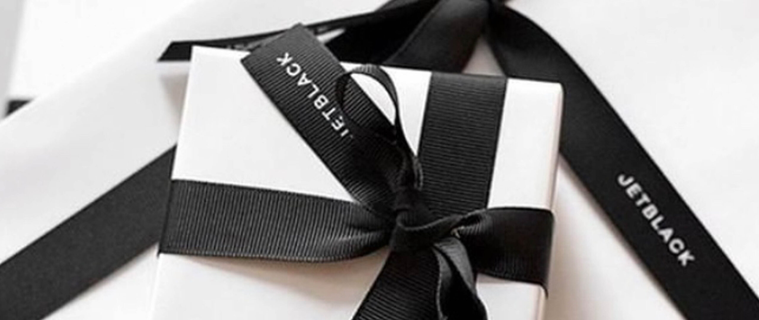 jet black, jetblack, ribbon, detail, grosgrain, ecom, accessories, gift wrap, gifting